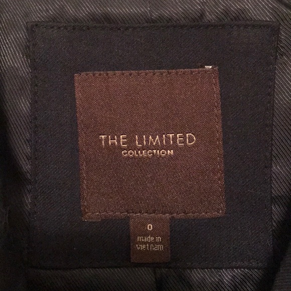 Suit jacket, navy blue. Size 0. - Picture 2 of 2